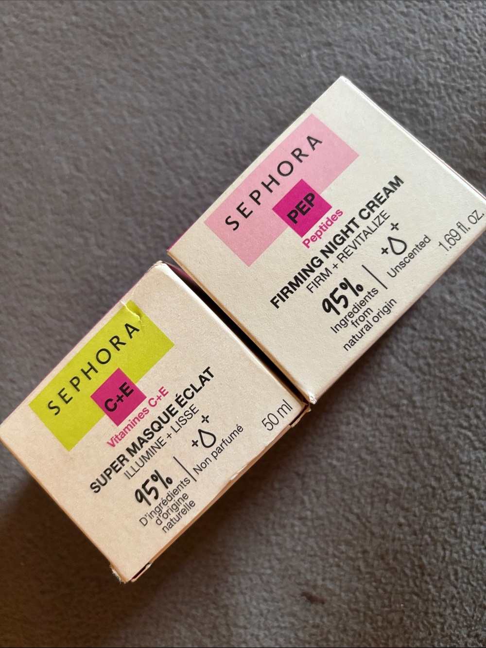 Sephora Firming Night Cream + Super Mask Duo -